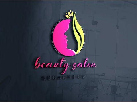 beauty salon logo design illustrator||Beauty Care Logo Design in Adobe ...