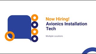 Avionics Installation Tech Position in Multiple location