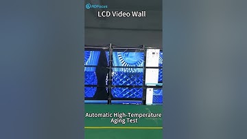 LCD Video Wall Factory products will be tested by automatic high-temperature aging test for 72 hours