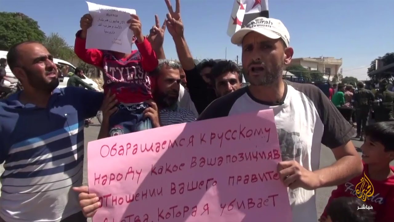بلدات جبل الزاوية ترفض حملة النظام العسكرية على إدلب وتؤكد استمرار الثورة