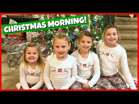 CHRISTMAS MORNING SPECIAL 2016 | OPENING PRESENTS | FAMILY FUN!
