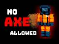 Minecraft PvP but if i use the AXE i EXPLODE AND DIE