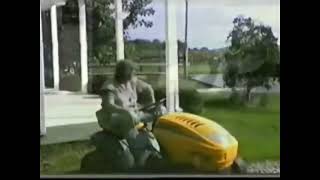 Yard-Man Mowing Beast! Eating Lima Beans fresh from the Field 2001