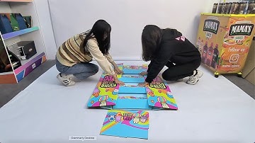 1-second POP-UP Display | Installation  Process | Weighting Test | Perfect for Grocery Store