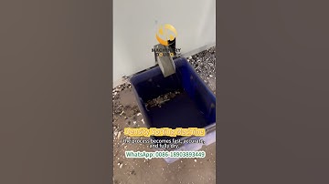 Foam vs Hard Plastic Separation | Density Separator for Different Materials