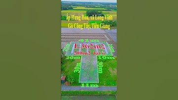 1,6 tỷ 1362m2 Tại đường Ba Kỉnh, Long Vĩnh, Gò Công Tây, Tiền Giang