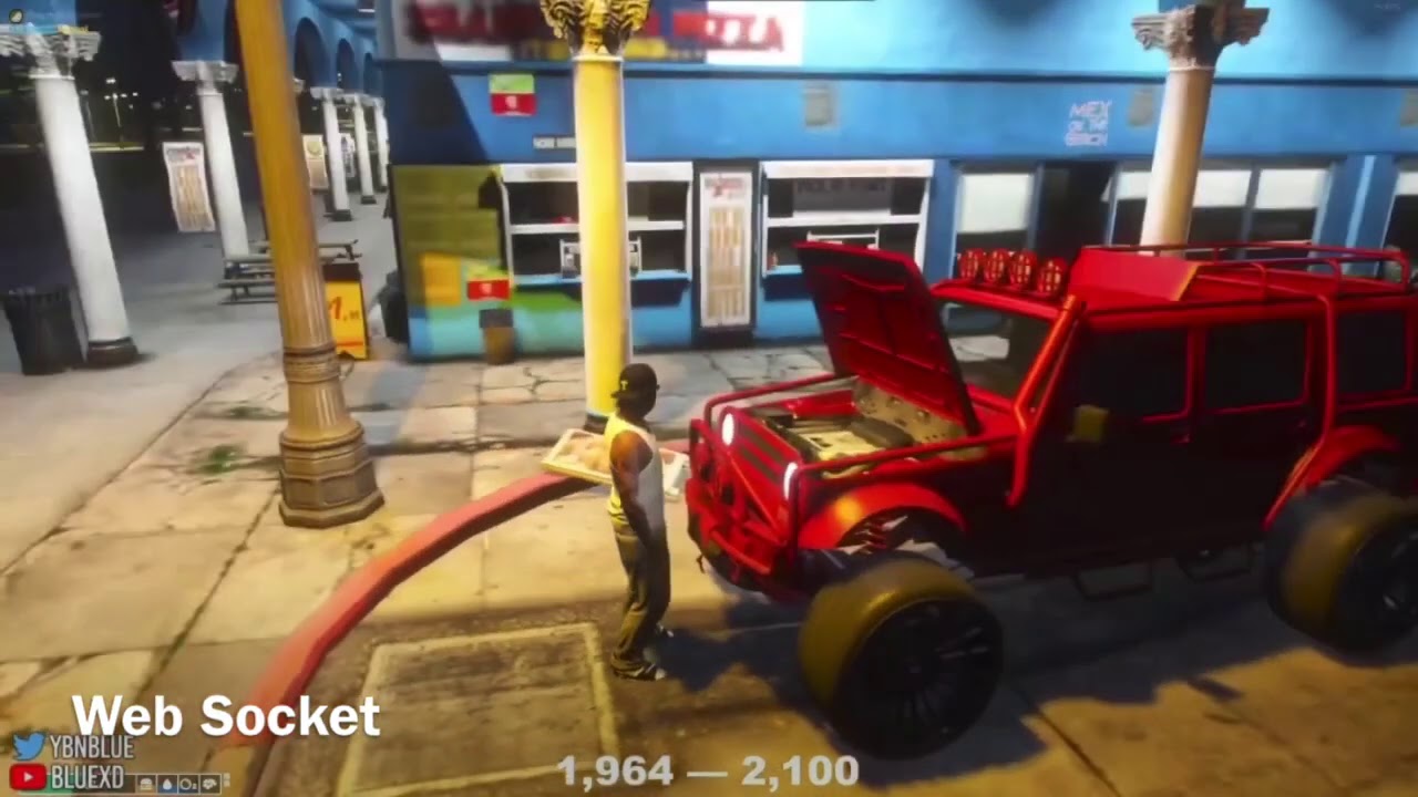 GTA RP | YBNBLUE TAKES THROAT GOAT JILLY TO THE BEACH! 😂😂 *VERY FUNNY* YBN LOS SCANDALOUS