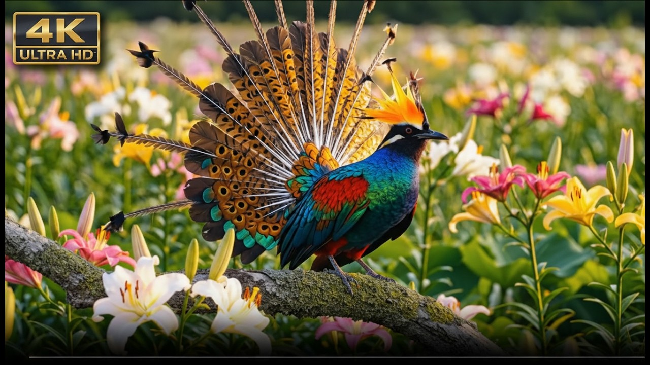 🌿🕊️ Top 100 Colorful & Exotic Birds in the World 4K Nature Video