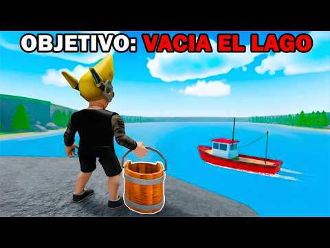 We Have to Drain the Lake in ROBLOX