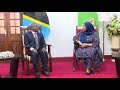 RAIS SAMIA AKUTANA NA KUFANYA MAZUNGUMZO NA SPIKA WA BUNGE JOB NDUGAI DODOMA RAIS SAMIA AKUTANA NA KUFANYA MAZUNGUMZO NA SPIKA WA BUNGE JOB NDUGAI DODOMA