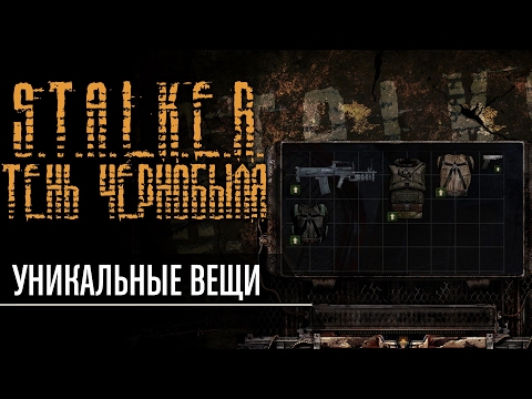 Уникальные вещи в S.T.A.L.K.E.R. Тень Чернобыля