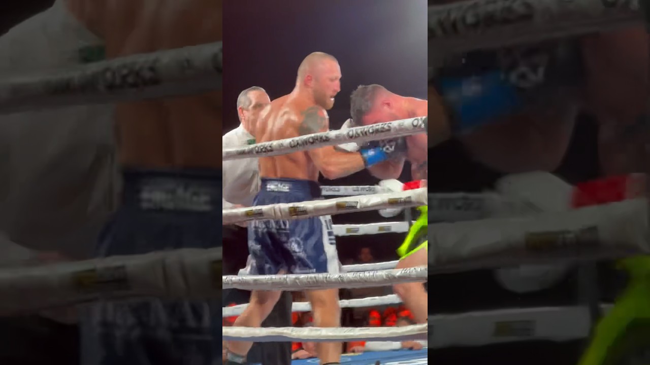 FLOYD MASSON STOPS JOSHUA FRANCIS IN THE 4th ROUND 