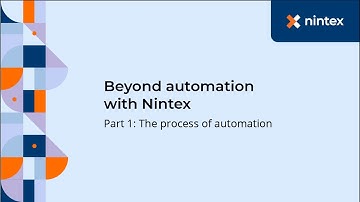 Beyond Automation with Nintex - Part 1: The Process of Automation
