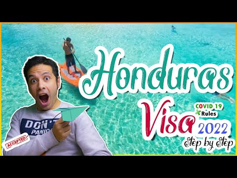 Honduras Visa 2022 [100% ACCEPTED] | Apply step by step with me (Subtitled)