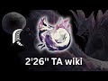 [MHWilds] Greatsword Mizutsune 2'26'' TA wiki