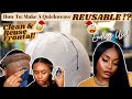 How to: REUSABLE FRONTAL QUICKWEAVE?? Pt. 1 | Clean & Reuse Frontal | Laurasia Andrea Fairyycember