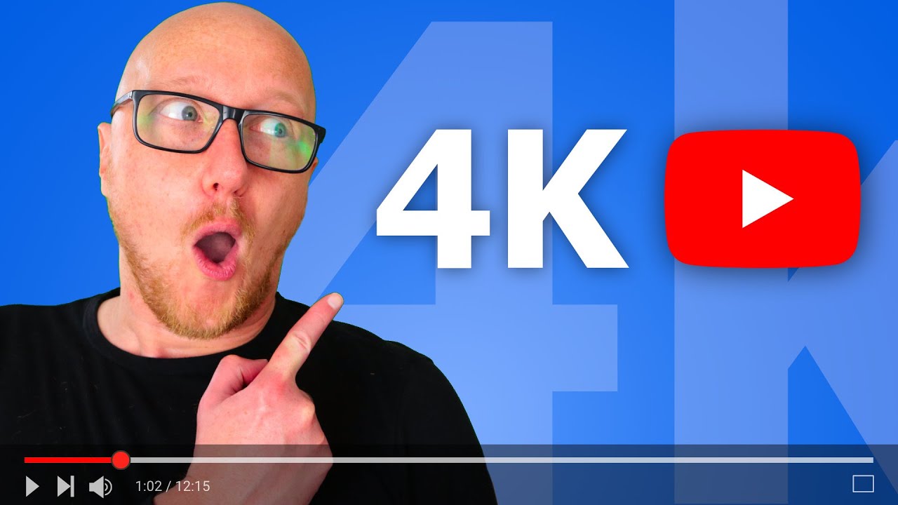 Mám nahrát 4k na YouTube?