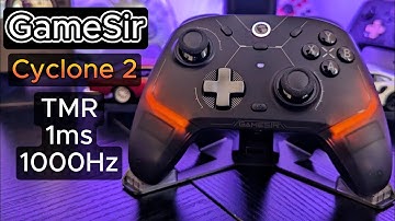 Best Budget 1ms TMR Gaming Controller GameSir Cyclone 2  Review | Hall Effect Triggers 1000Hz