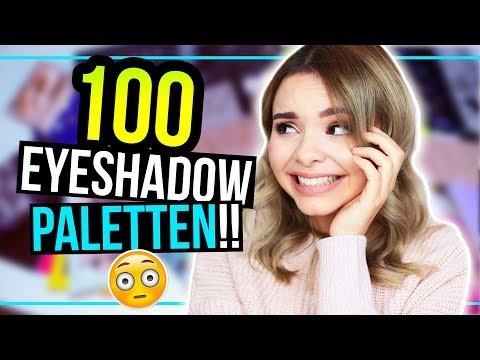 100 LIDSCHATTEN PALETTEN 😳 ich sortiere AUS!! + Verlosung – #GLOWvember 100 LIDSCHATTEN PALETTEN 😳 ich sortiere AUS!! + Verlosung – #GLOWvember
