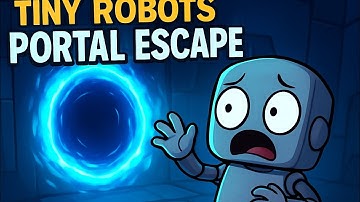 "Tiny Robots Portal Escape 🔥 | New Robot Puzzle Game | Android Gameplay Walkthrough" Lucky Gamer