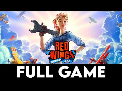 RED WINGS: AMERICAN ACES - FULL GAME + ENDING - Gameplay Walkthrough [4K 60FPS PC] - No Commentary