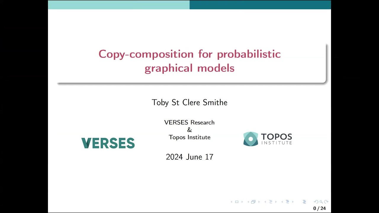 Toby Smithe - Copy-composition for probabilistic graphical models - YouTube