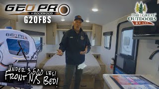 Compact North/South Front Bed Overland Trailer! - 2024 Rockwood Geo Pro G20FBS by The Great Outdoors RV™ 726 views 3 months ago 11 minutes, 36 seconds