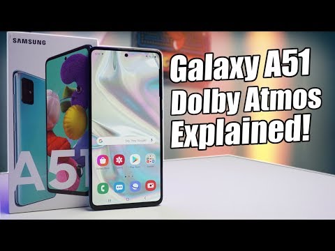 Samsung Galaxy A51 | Dolby Atmos Explained!