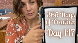 Finalizing Registration on the Performance Organ// Day 147 of 365bDays of Practice