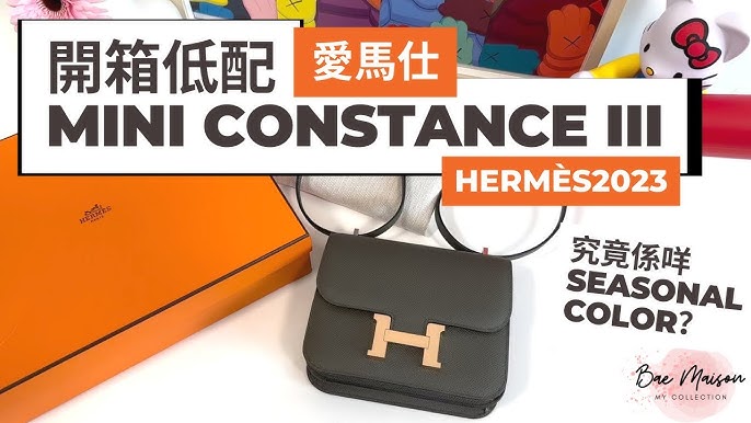 Hermès Constance 18 Ombré Lizard Gold Hardware - 2019, D