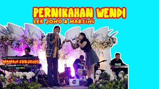 Lek Jono, Warsini dan Wawan Sudjono RUSUH di pernikahan Wendi