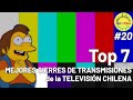 Anecdotario no tan secreto 20  top 7 mejores cierres de transmisiones de la tv chilena