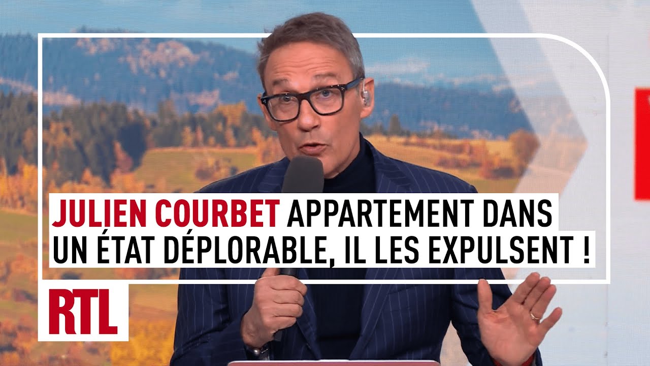 Julien Courbet : appartement dans un état déplorable, il les expulsent !