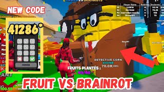 Fruits Vs Brainrots Map Fortnite Creative Pandvil All Secret Code, New Update New 6 Codes Tutorial