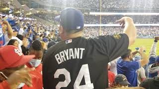 2021 Dodgers walk off wild card Home Run at Chavez Ravine