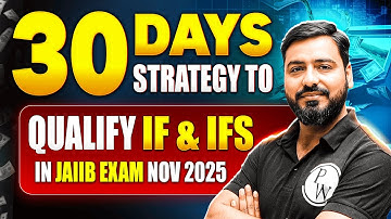 30 Days Strategy to Qualify IE & IFS in JAIIB Exam Nov 2025 | JAIIB Exam Preparation | by Ashish Sir