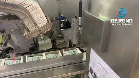 High speed robot hand food bag picking sorting counting horizontal cartoning case packing line