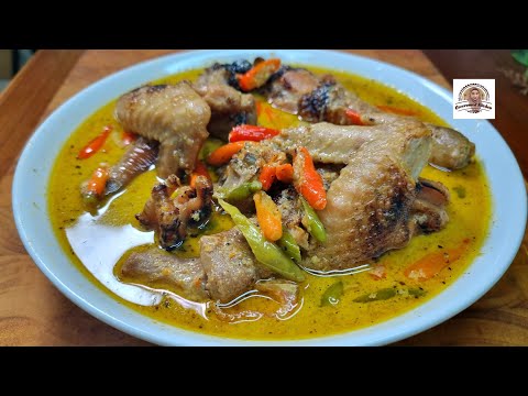 Resep Ayam Asap Santan