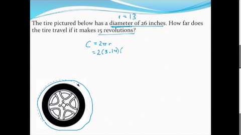 Using circumference to determine distance