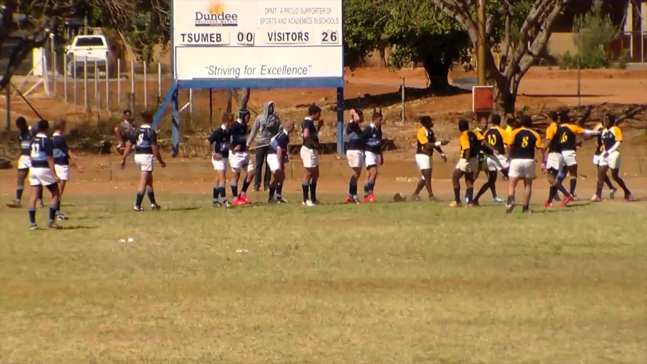 Rugby match turns into chaos