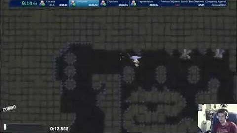 Dustforce Alpha Map Pack any% in 19:44.49