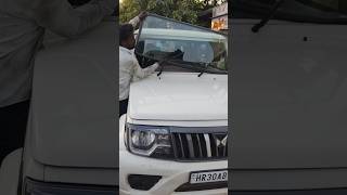 Glass fitting with roof unique technique!#cars #bolero #mahindrascorpioclassic #mahindra #shortsfeed