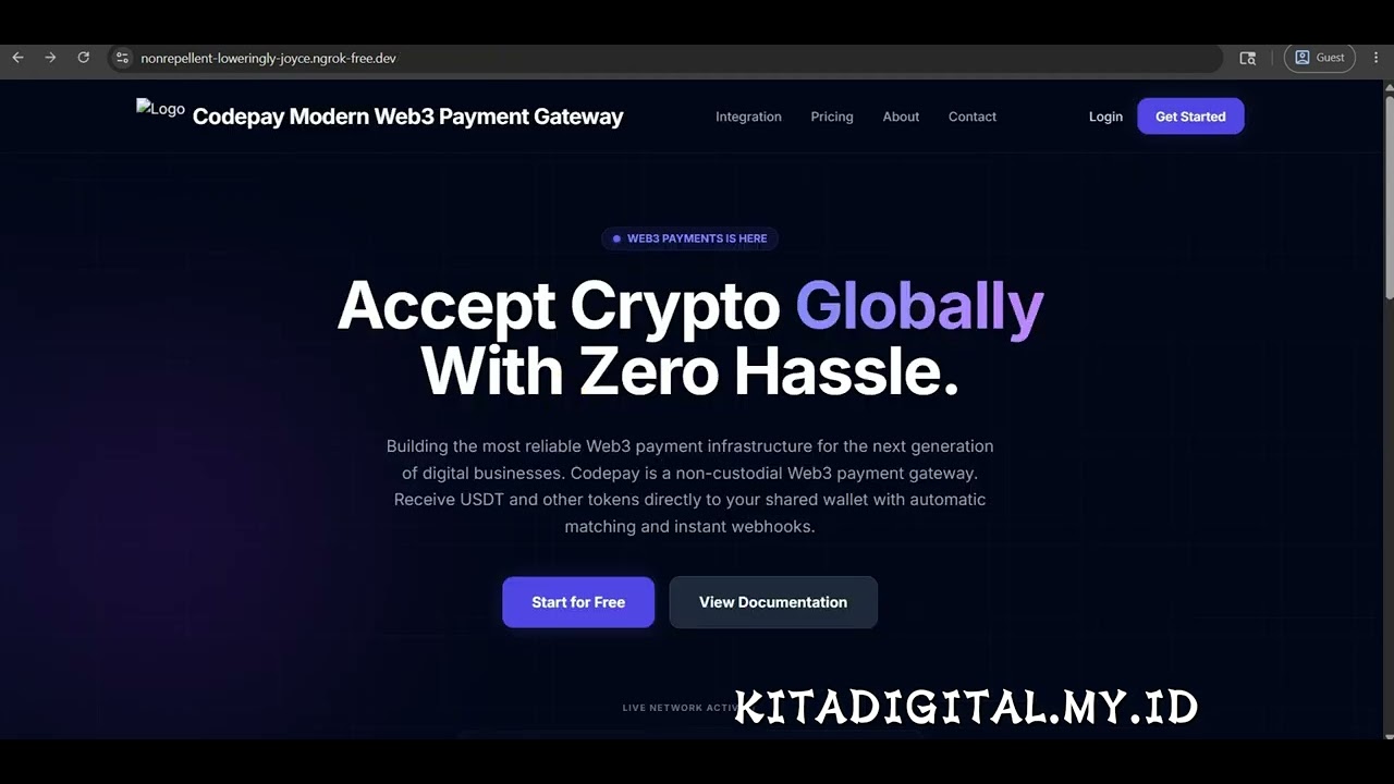 SOURCE CODE PAYMENT GATEWAY CRYPTO WEB3 - YouTube