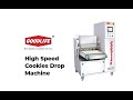 High Speed Cookies Drop Machine | Goodlife Technologies Pvt. Ltd.| 9560198692