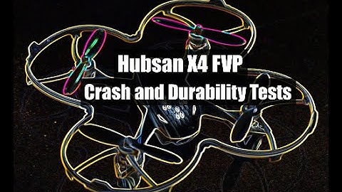 Half Chrome: Hubsan X4 FPV H107D Video Tests, Crashes and Review