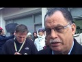 Danny Jordaan votes in Nelson Mandela Bay