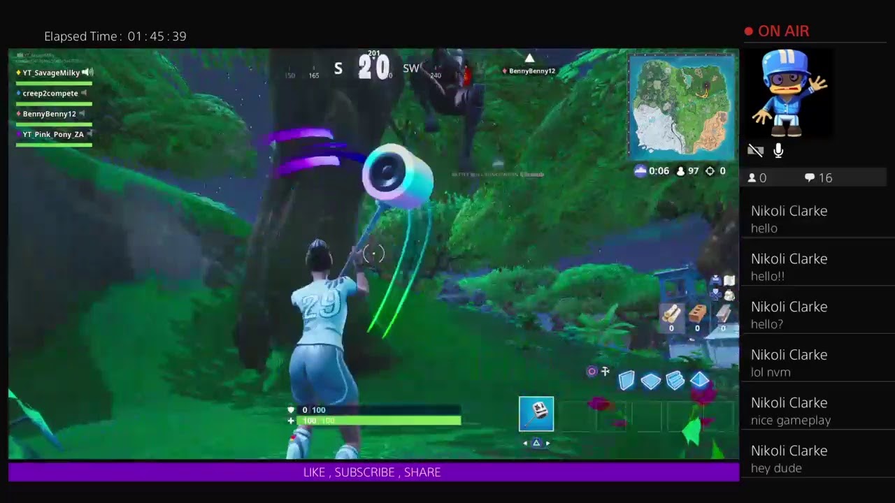 Fortnite Live Stream Fortnite Battle Royal YouTube