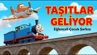 Taşıtlar Şarkısı 🚂✈️ Tren, Uçak ve Gemi  Eğitici Bebek Şarkıları 2026