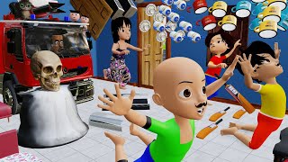 PAAGAL KADDU PADDU 31| Desi Comedy | Cs Bisht Vines| Funny 3D Animation | Funny Cat Bhoot Prank🤣 screenshot 5