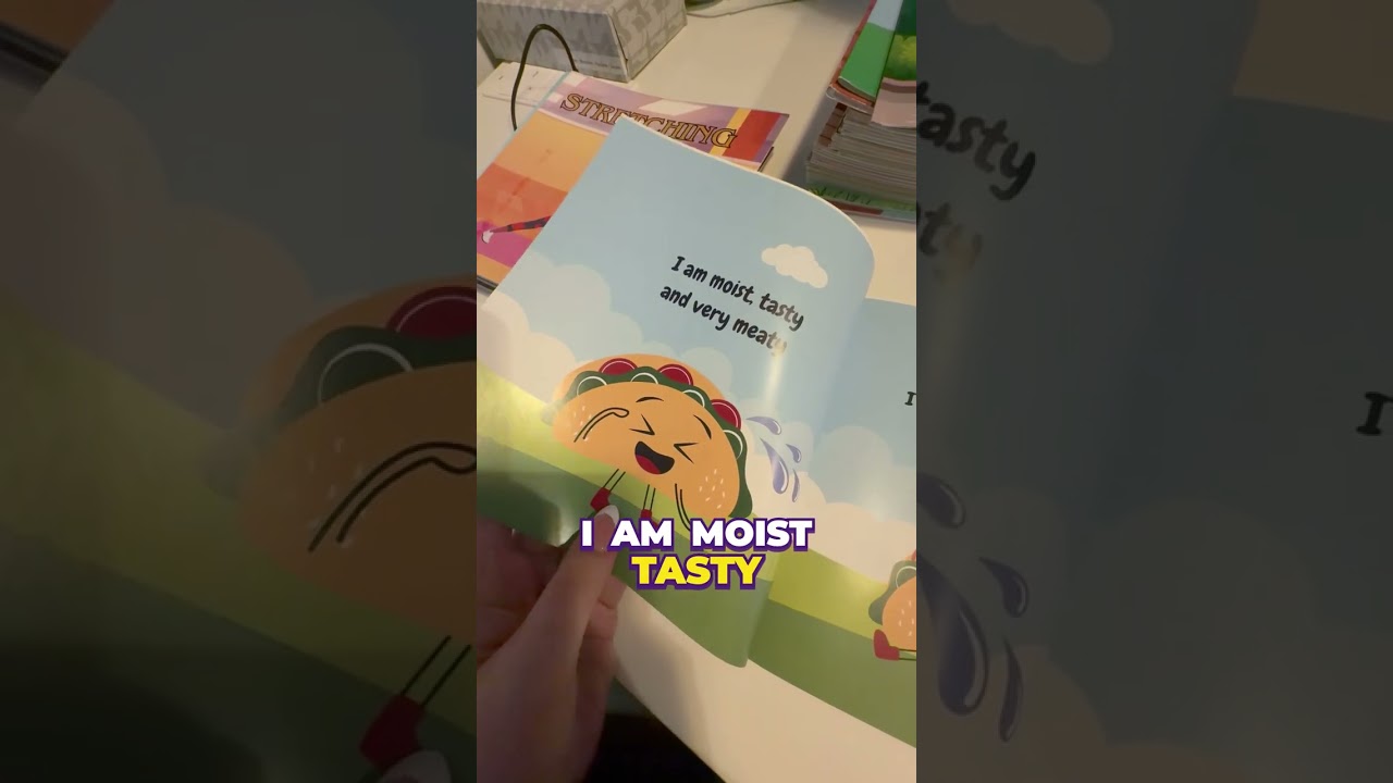 Jen Jenivive reading The Tasty Taco